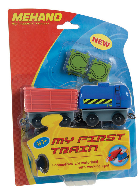 MEHANO My First Train - Voz - Vagon i cisterna - crveno-plavo 279 E235 - dodatni pogled