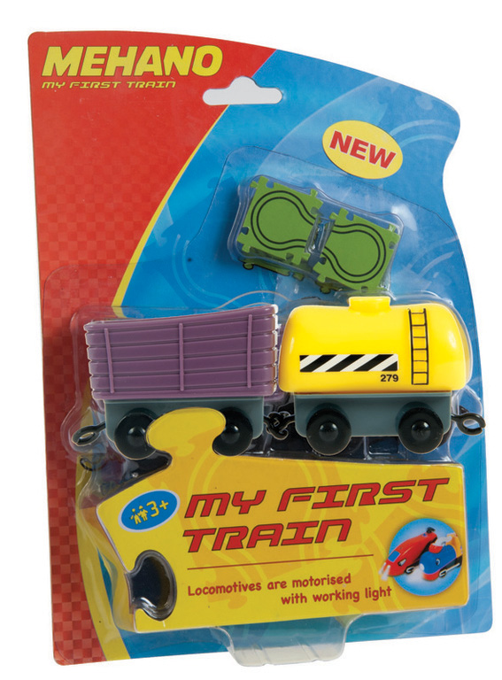 MEHANO My First Train - Voz - Vagon i cisterna - ljubičasto-žuto 279 E235 - dodatni pogled