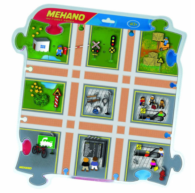 MEHANO My First Train Puzzle podloga - deo - ŽELEZNIČKA STANICA E239 - dodatni pogled