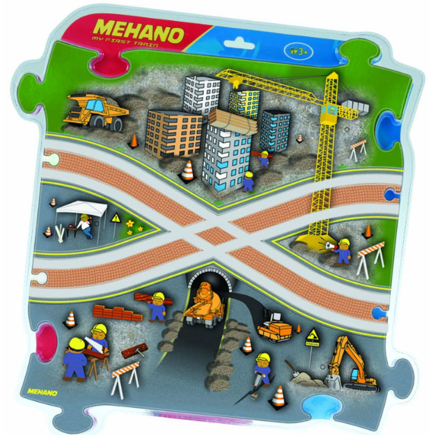 MEHANO My First Train Puzzle podloga - deo - GRADILIŠTE E240 - dodatni pogled