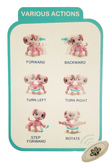 Interaktivna igračka INTELIGENTNO ŠTENE roze 59141 - dodatni pogled