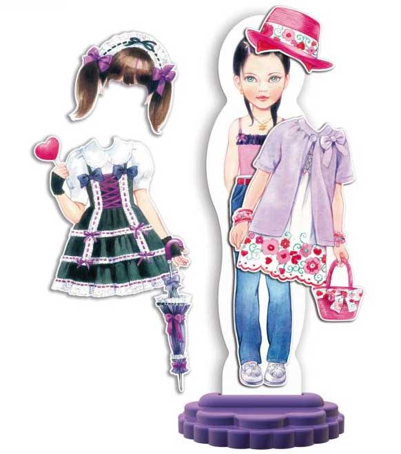 Quercetti Set Obuci Lutku Lisbeth - dodatni pogled