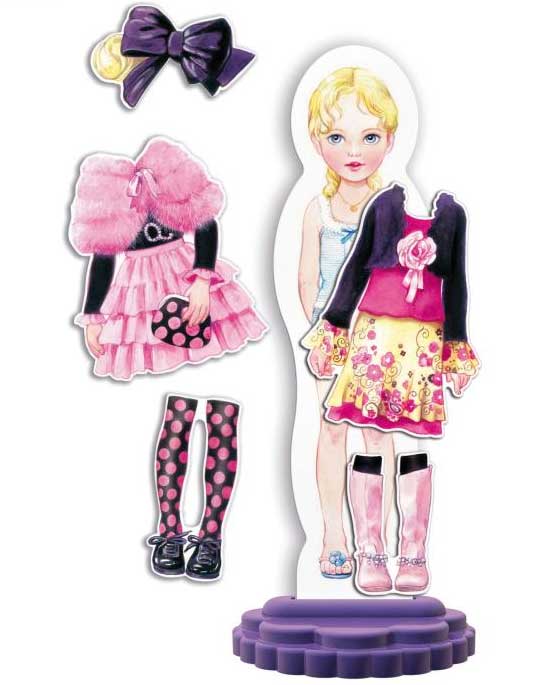 Quercetti Set Obuci Lutku Mya - dodatni pogled