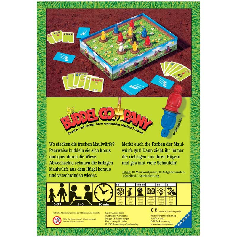 Društvena igra Tajanstvena krtica Ravensburger 21139 - dodatni pogled