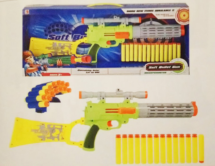 Soft Bullet Gun - Pištolj sa mekim mecima - veliki 50185 - dodatni pogled
