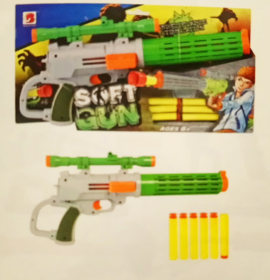 Soft Bullet Gun - Pištolj sa mekim mecima - srednji 50184 - dodatni pogled