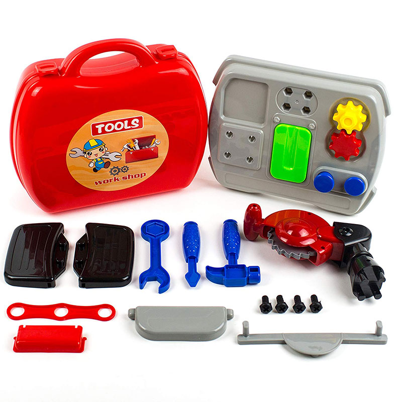 Work shop No. 2102 - Kofer sa alatom za decu - 16 delova 59121 - dodatni pogled