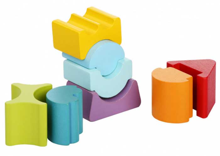 Cubika Drveni balans toranj 12718 - dodatni pogled