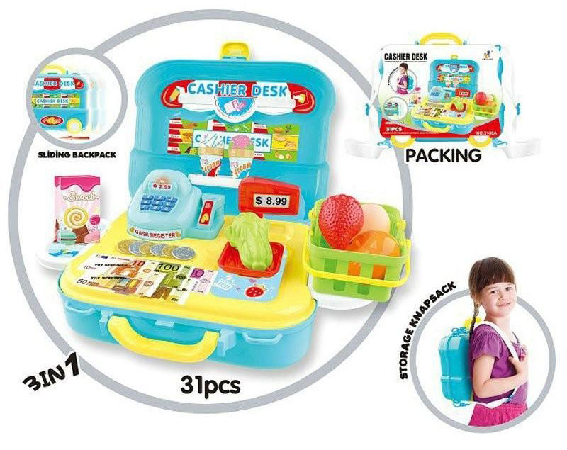 Cashier Desk - Kofer-ranac KASA za decu - 31 deo 59123 - dodatni pogled