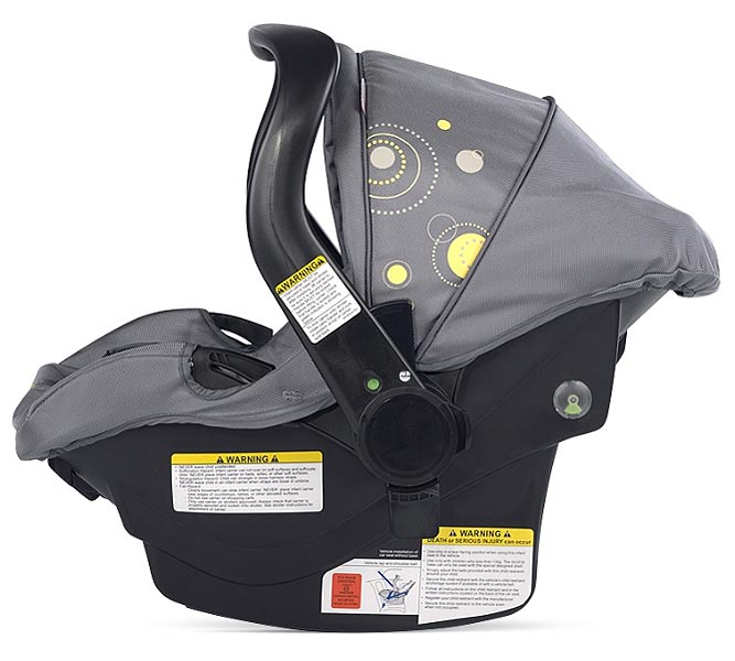 Chipolino Sedište Euphoria grey/pink - dodatni pogled