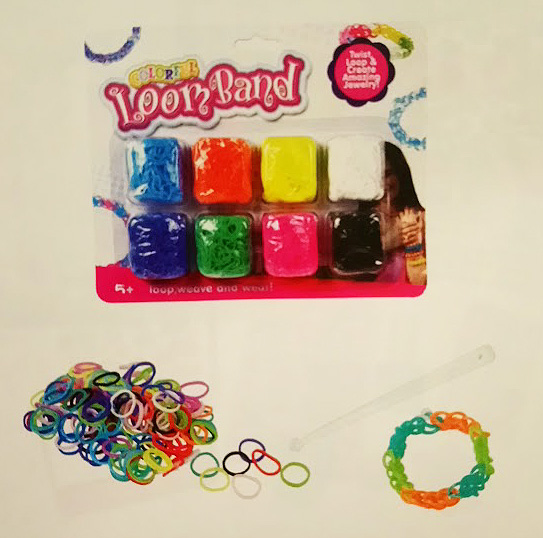 LOOM BAND Set za izradu narukvica 1600 gumica 16979 - dodatni pogled