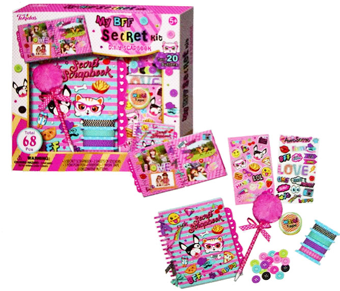 My BFF Secret Kit - Poklon set 6 u 1 MY SECRET 59153 - dodatni pogled