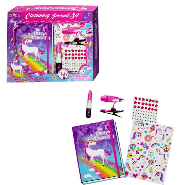 Charming Journal Set The Dream Unicorn - Poklon set 5 u 1 UNICORN 59151 - dodatni pogled