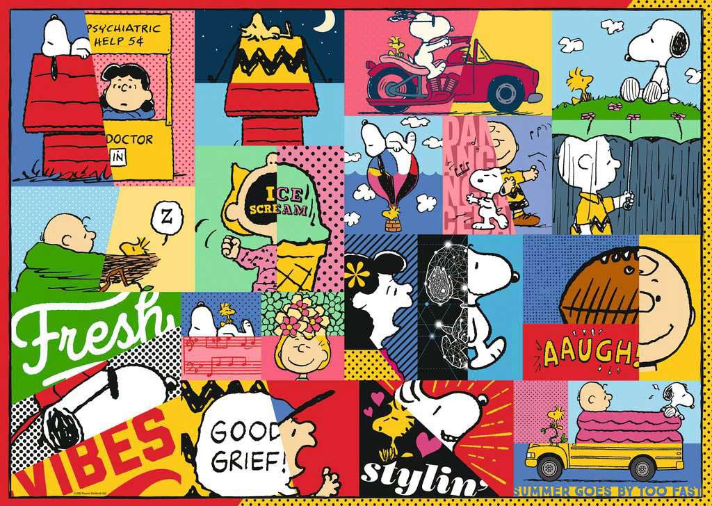Puzzle 1000 delova Snoopy Ravensburger 17539 - dodatni pogled