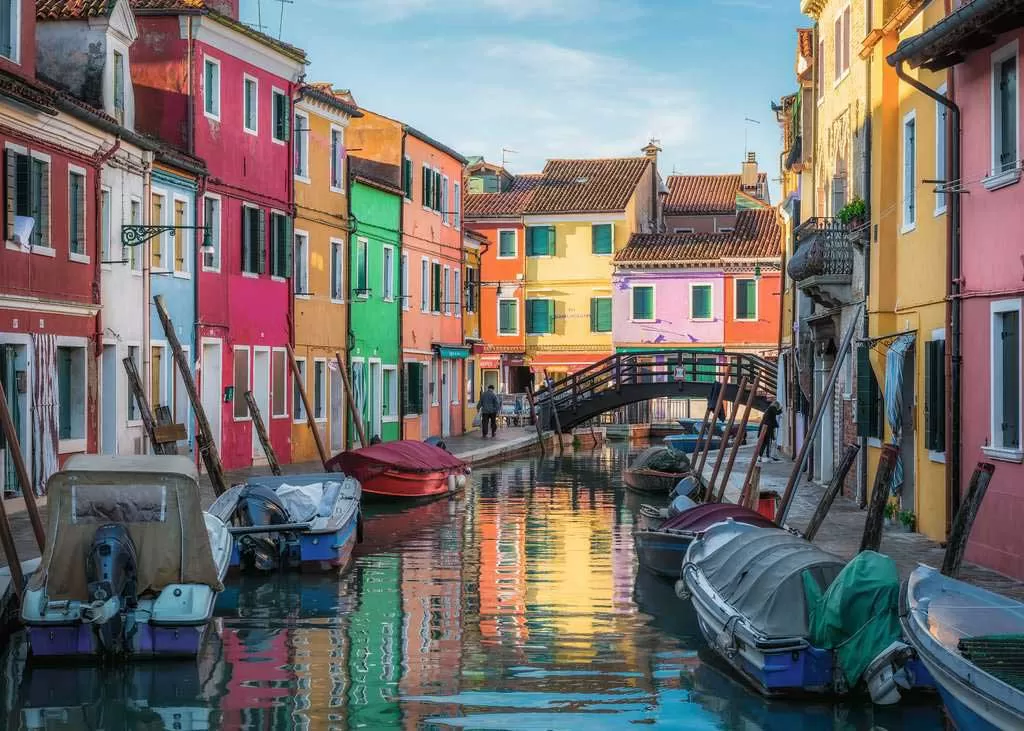 Puzzle 1000 delova Burano Italija Ravensburger 12000623