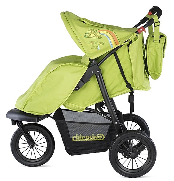 Chipolino Kolica za blizance Duo green - dodatni pogled