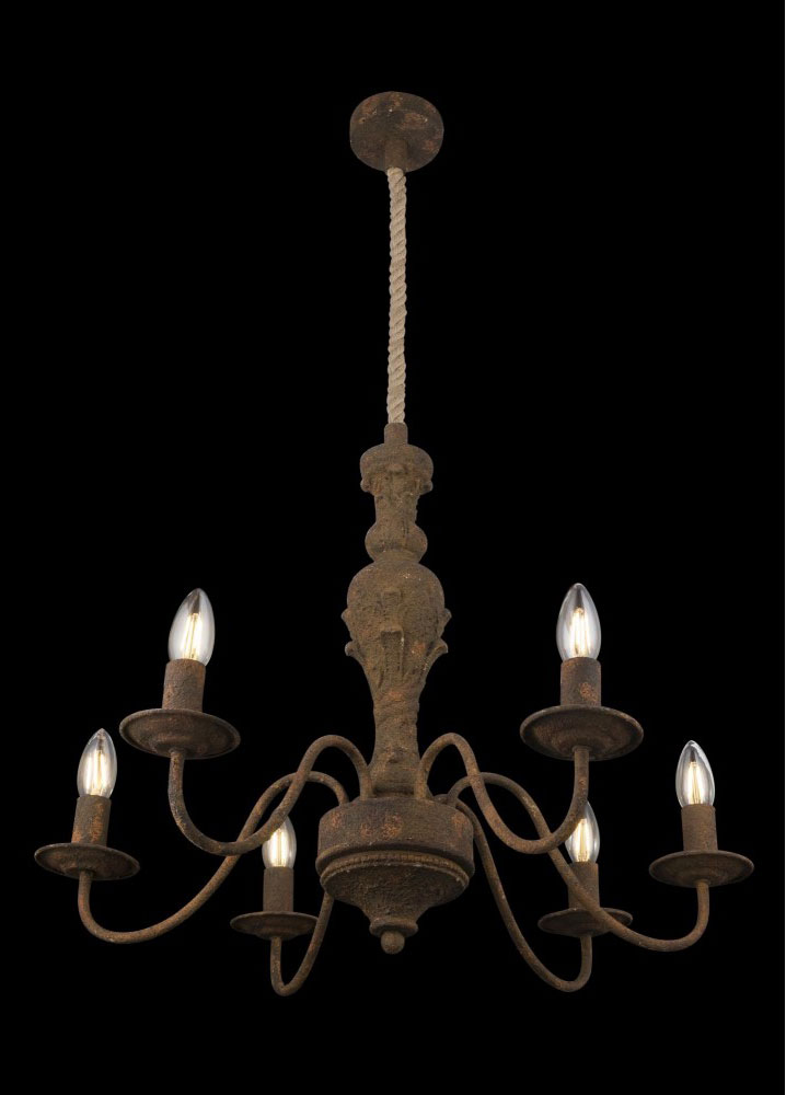 Globo Rea-G Globo luster lampa 6x E14 15262-6 - dodatni pogled