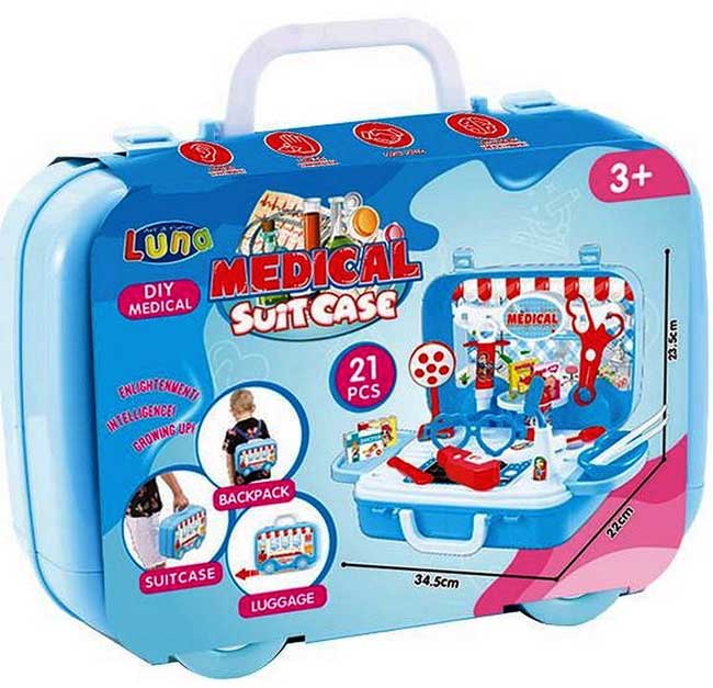 Dečiji Doktorski set u koferu Luna Toys 621081 - dodatni pogled