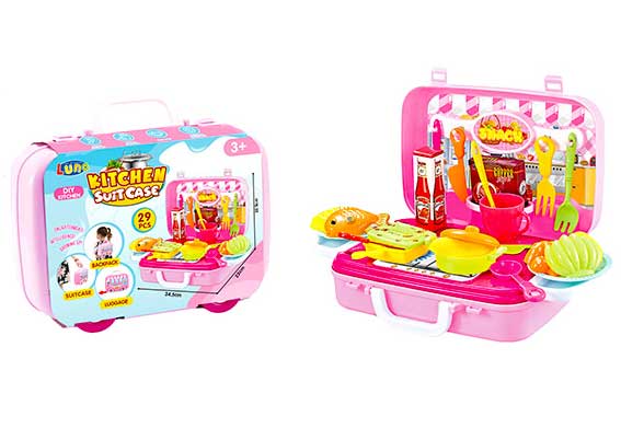 Dečiji Kuhinjski set u koferu Luna Toys 621079 - dodatni pogled