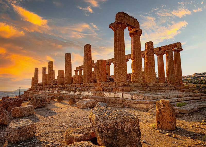Puzzle slagalica 1000 delova Vale dei Templi Agriđento Sicilija Ravensburger 12001232 - dodatni pogled