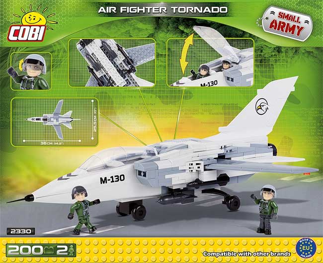 Borbeni avion Tornado Kocke za igru 2330 - dodatni pogled