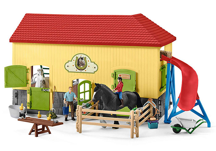 Schleich Figure Konji - Štala sa konjima 42485 - dodatni pogled