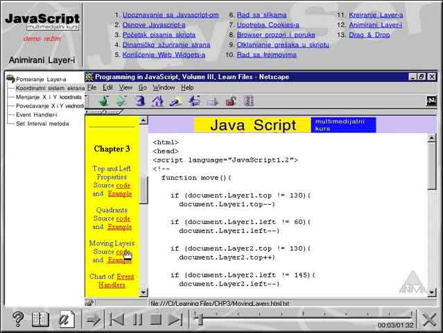 Multimedijalni kurs - Java Script - dodatni pogled