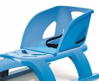 Sedište sa naslonom za sanke Prosperplast Bullet Plavo PR ISEAT1-3005U - dodatni pogled