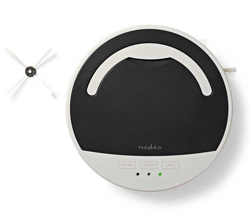 Nedis Robot usisivač sa senzorom za prepreke i stepenice VCRO210BK - dodatni pogled