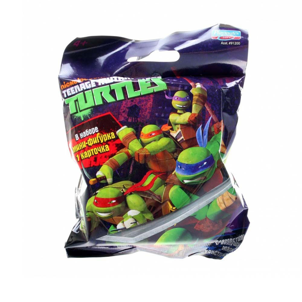 TMNT Mini figura IZNENAÐENJE Nindža Kornjače TOTALLY TURTLES 1 kom. PM91200 - dodatni pogled