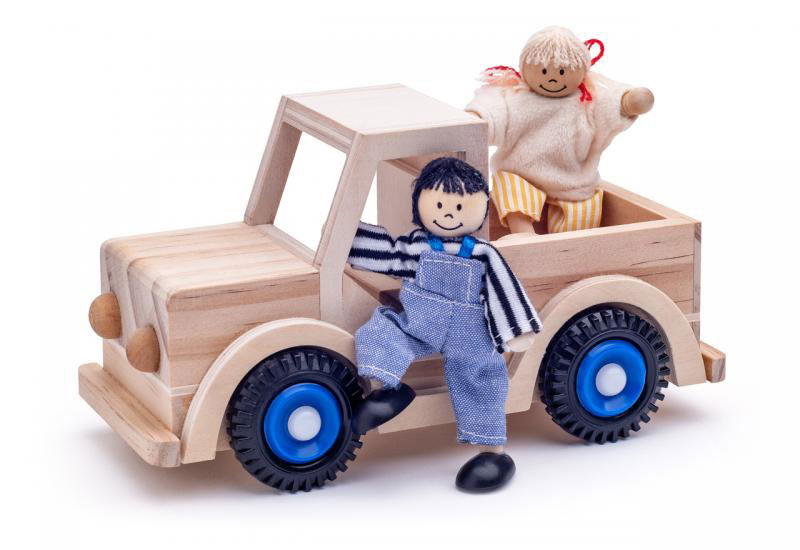 Moderna kućica za lutke Woodyland - dodatni pogled