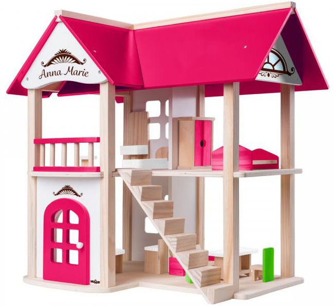 Kućica za lutke Vila Anna Marie Woodyland - dodatni pogled