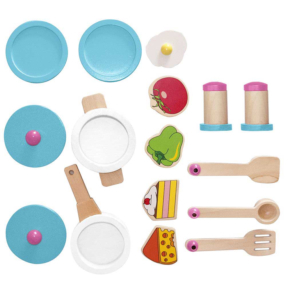 Dečija drvena kuhinjica Jednorog Woodyland 90255 - dodatni pogled