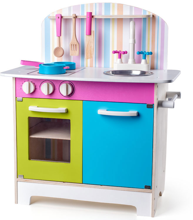 Drvena dečija kuhinjica Julia Woodyland 91875 - dodatni pogled