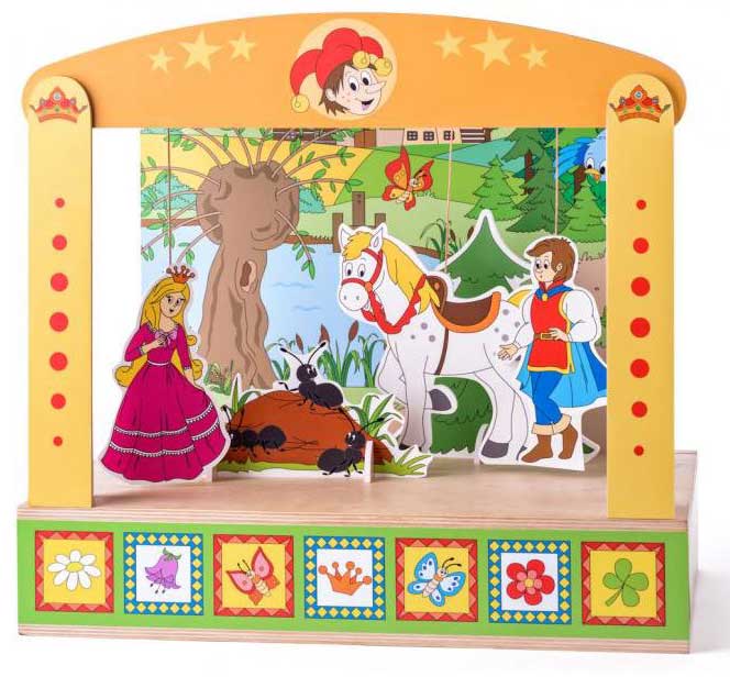 Veliko lutkarsko pozorište Woodyland 90208 - dodatni pogled