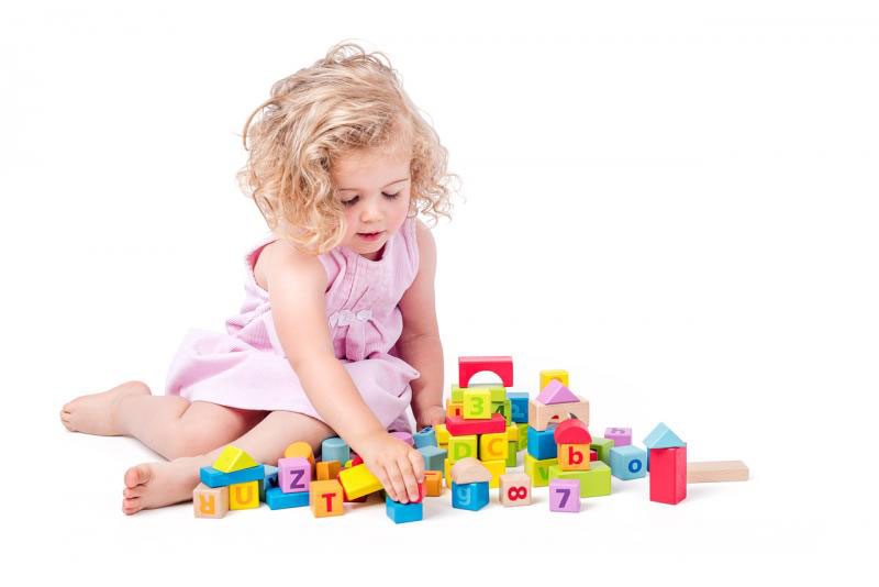 Drvene kocke Pastel 60 komada Woodyland 91842 - dodatni pogled