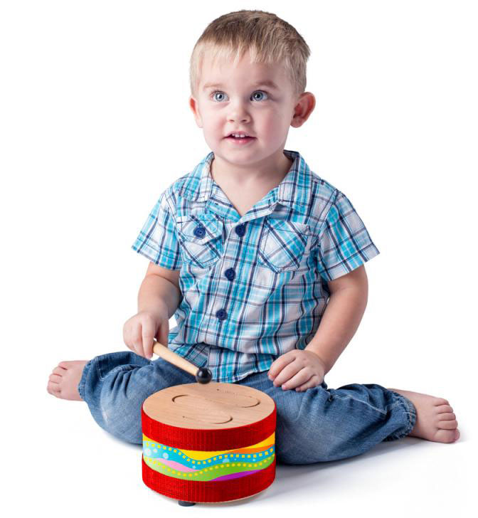 Dečiji bubanj Woodyland 91895 - dodatni pogled