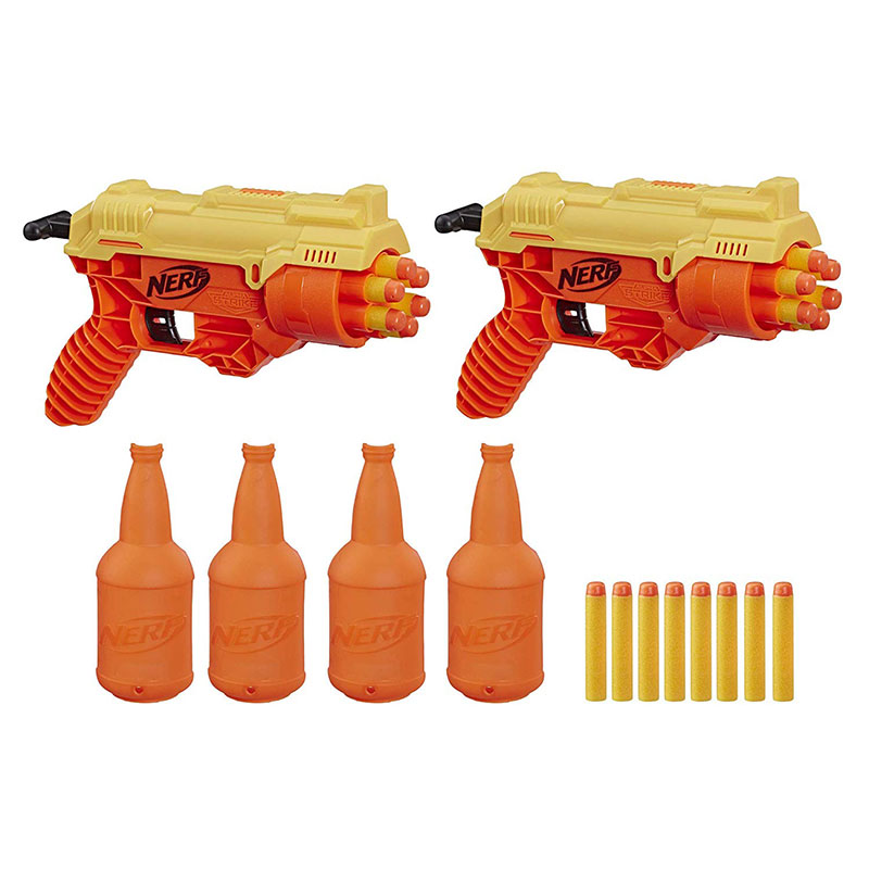 NERF Oružje sa municijom Pištolj Alpha Strike COBRA RC 6 DUAL Blaster Set 26 delova E7565 - dodatni pogled