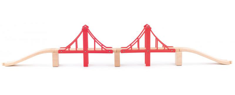 Drveni viseći most za prugu Woodyland 91817 - dodatni pogled