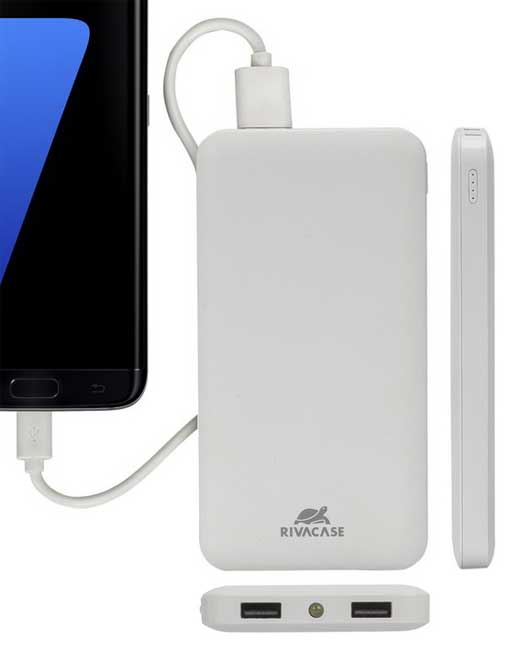Powerbank Eksterna baterija za mobilne uređaje Rivacase VA2010 10.000mAh - dodatni pogled
