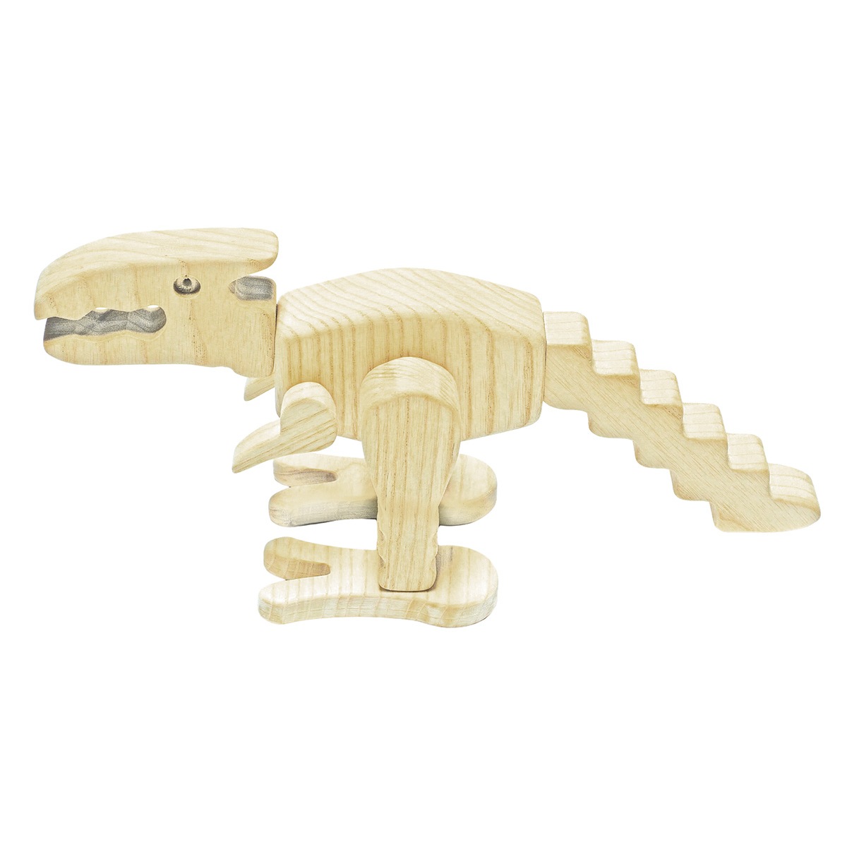 PIKA PAU Drvena igračka Mali dinosaurus - dodatni pogled