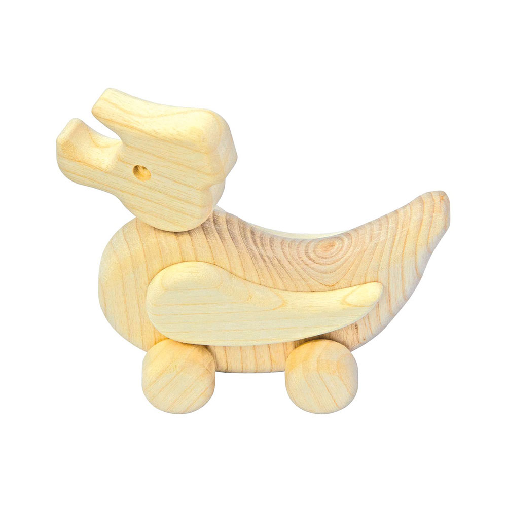 PIKA PAU Drvena igračka Patka - dodatni pogled