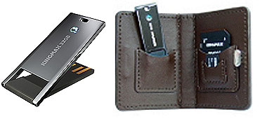 KingMax USB flash memorija 8 GB sa kožnom futrolom - dodatni pogled