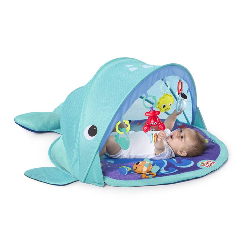 Bright Starts Bebi gimnastika sa tendom Explore And Go Whale 11393 - dodatni pogled