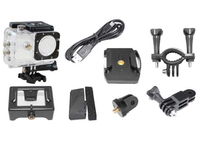 Akciona kamera sa vodootpornim kućištem SCM-X7 - dodatni pogled