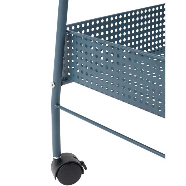 Pokretna polica sa točkićima Tribune - dodatni pogled