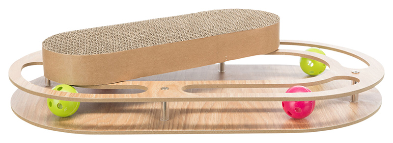 Trixie Igračka za mačke sa grebalicom i lopticama 48020 - dodatni pogled