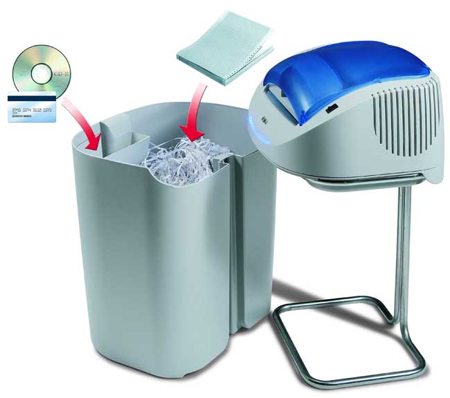 Uređaj za uništavanje papira, dokumenata i kompakt diskova Kobra +3 CC4 - dodatni pogled