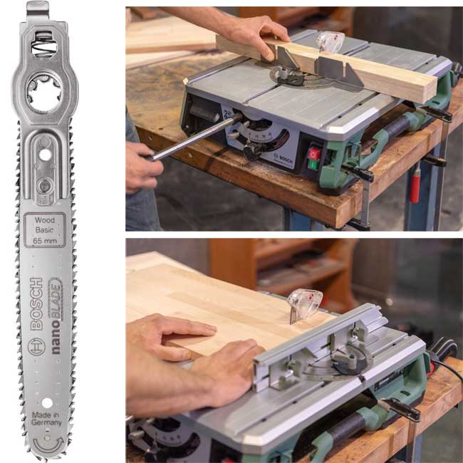 Stona stacionarna testera Bosch AdvancedTableCut 52 NanoBlade 0603B12000 - dodatni pogled