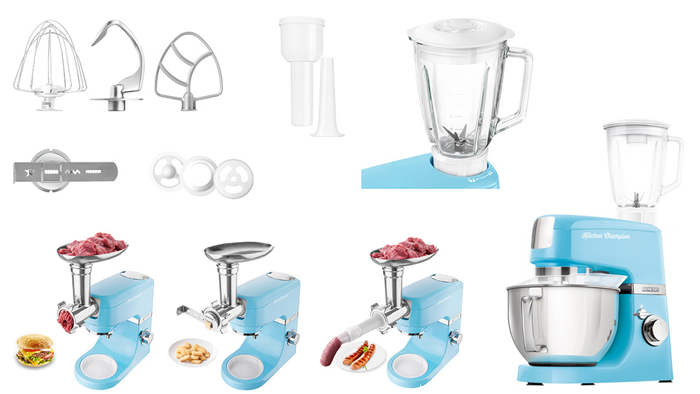 SENCOR Multipraktik Mikser hrane sa posudom i dodacima STM 6352BL - dodatni pogled